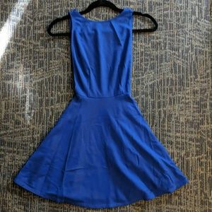 XS American Apparel Open Back Skater Dress